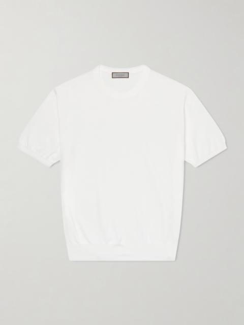 Canali Knitted Cotton T-Shirt