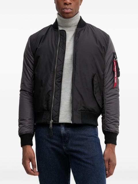 ALPHA INDUSTRIES MA-1 embroidery bomber jacket