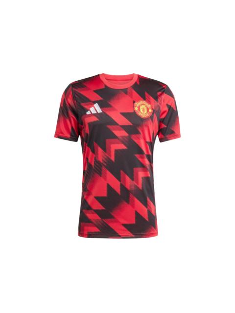 adidas adidas 25/26 Pre-Match Jersey Manchester United Mufc Red