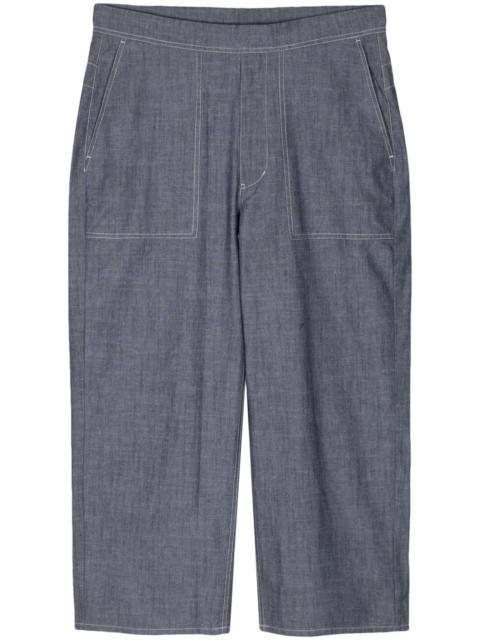 ALPHA INDUSTRIES straight-leg cotton trousers