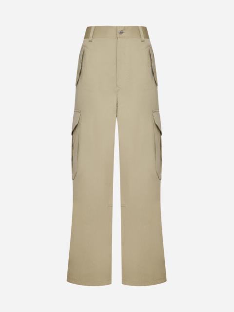 Bottega Veneta Cotton-blend cargo trousers
