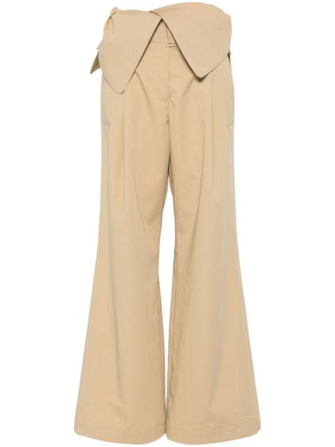 JW Anderson foldover trench trousers