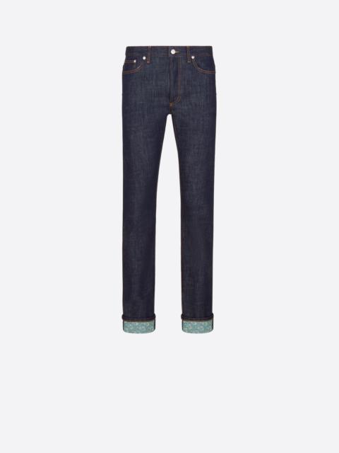Dior Slim-Fit Dior Oblique Pixel Jeans