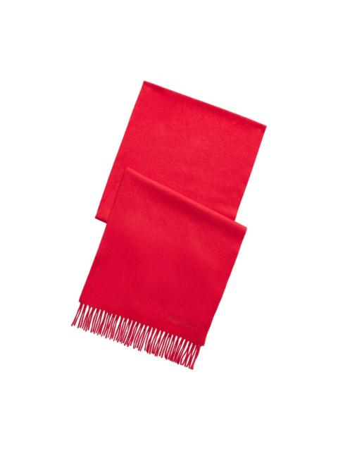 Ralph Lauren woven cashmere fringed scarf