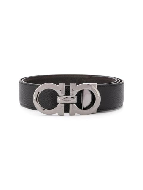 FERRAGAMO Gancini reversible leather belt