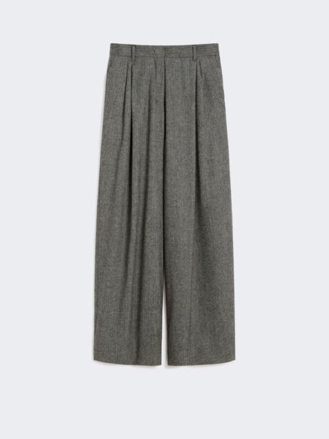 'S Max Mara BELLO Wool flannel trousers