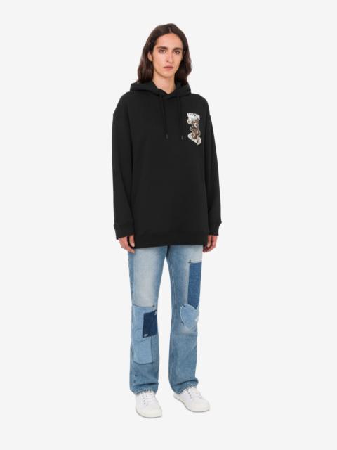 Moschino MOSCHINO TEDDY BEAR ORGANIC COTTON SWEATSHIRT