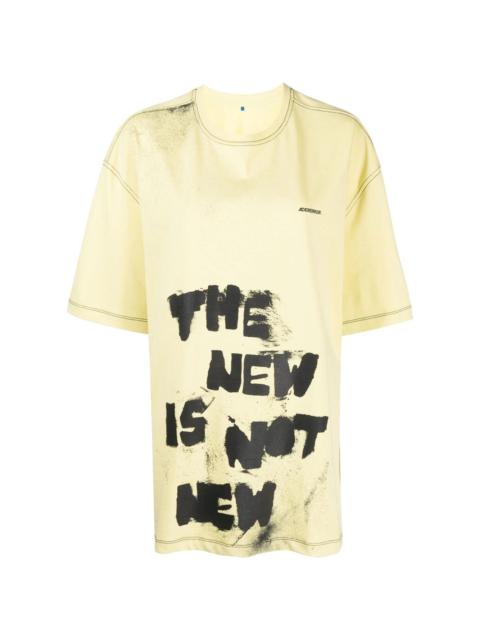 Tnnn logo-print T-shirt