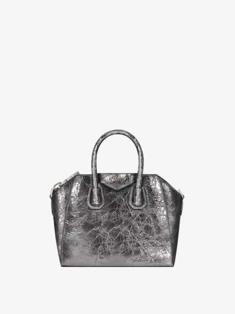 Givenchy MINI ANTIGONA BAG IN LAMINATED LEATHER