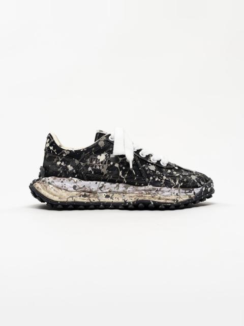 Maison MIHARAYASUHIRO "LARRY"OG Sole Sputtering Paint Canvas Low-top Sneakers