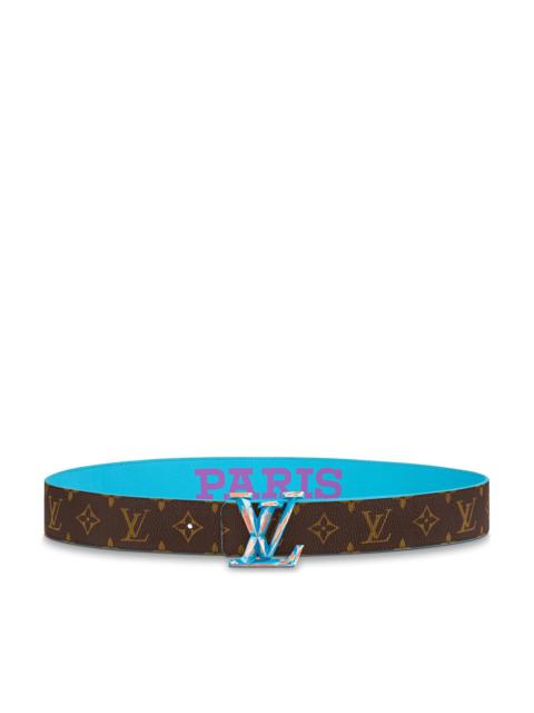 Louis Vuitton Lv Pyramide Cities Exclusive 40MM Reversible Belt