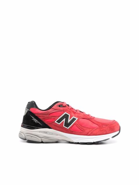 990v3 "Red/Black" sneakers