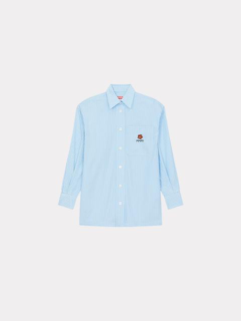 Oversized shirt with 'BOKE FLOWER' crest