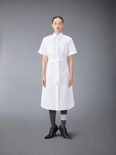 Thom Browne｜DRESSES (THIGH LENGTH PATCH POCKET DRESS W/ Thom Browne Thigh Length Patch Pocket Dress | club21