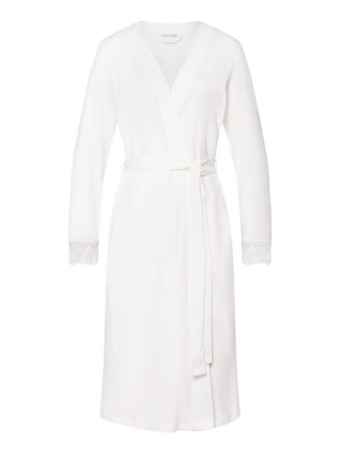 HANRO Kalea Floral Tulle Cotton Robe
