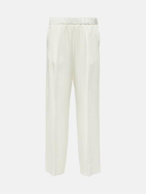 Jil Sander Satin straight pants