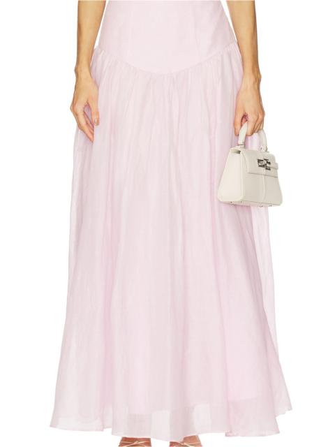 BARDOT Amorette Ramie Maxi Skirt