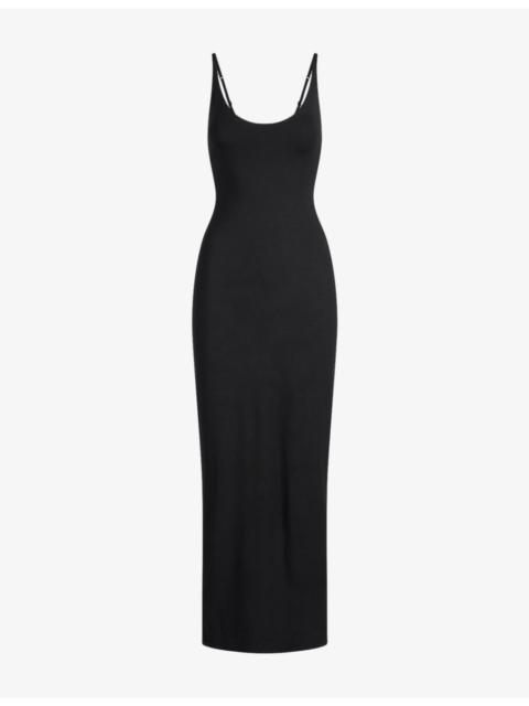 SKIMS Skimpy Scoop-Neck Stretch-Modal Maxi Dress