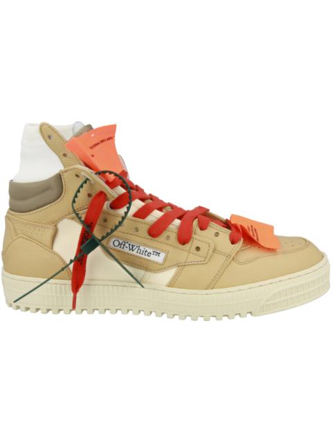 OFF-WHITE 3.0 Off Court High-Top Sneakers Latte Beige