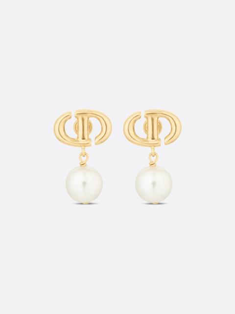 Dior CD Navy Earrings