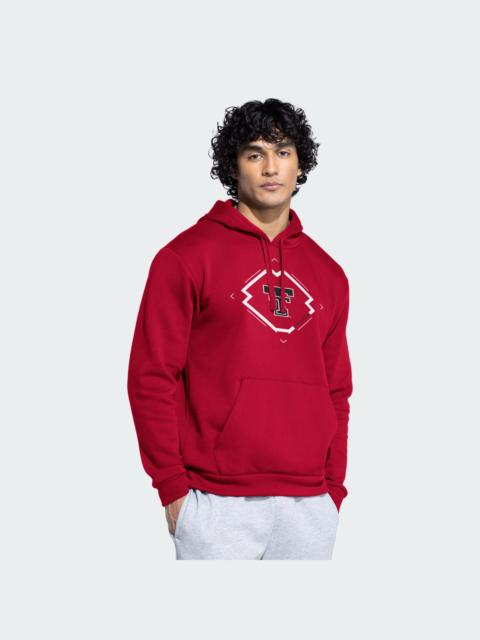 adidas Texas Tech Red Raiders Mens Fleece Hooded Sweat