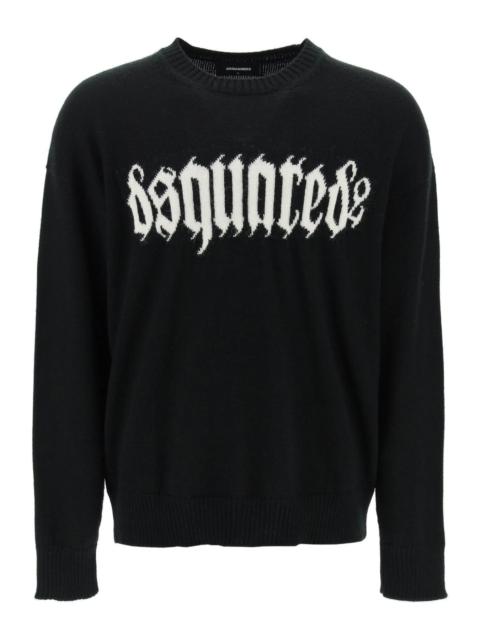 GOTHIC LOGO SWEATER