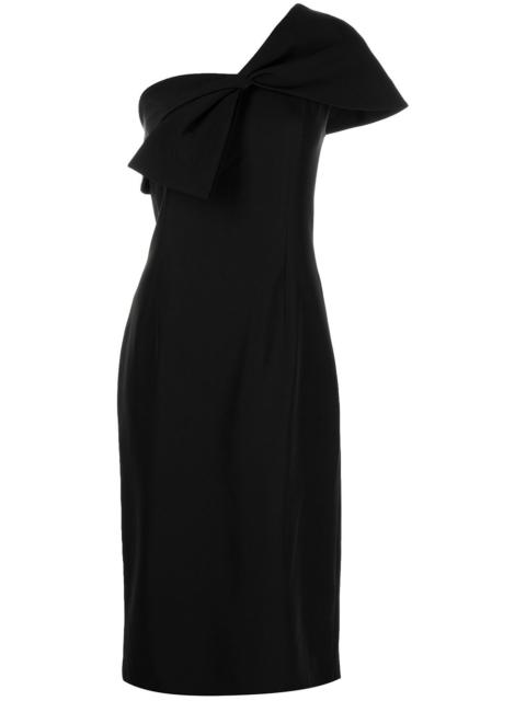 SACHIN & BABI Sandra bow-embellished midi dress