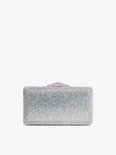 JIMMY CHOO Clemmie
Iridescent Crystal Clutch Bag