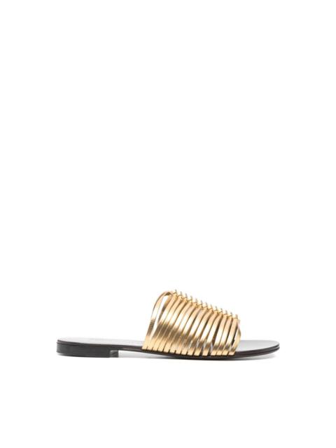 Giuseppe Zanotti Savoia flat sandals