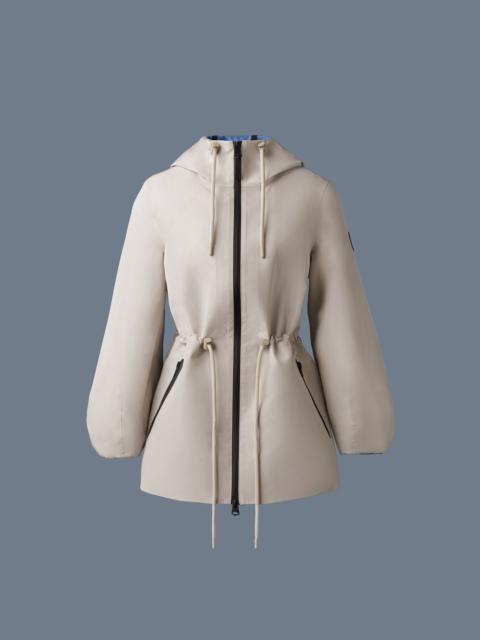 MACKAGE KALEA Technical Rain Jacket with Drawcord Waist