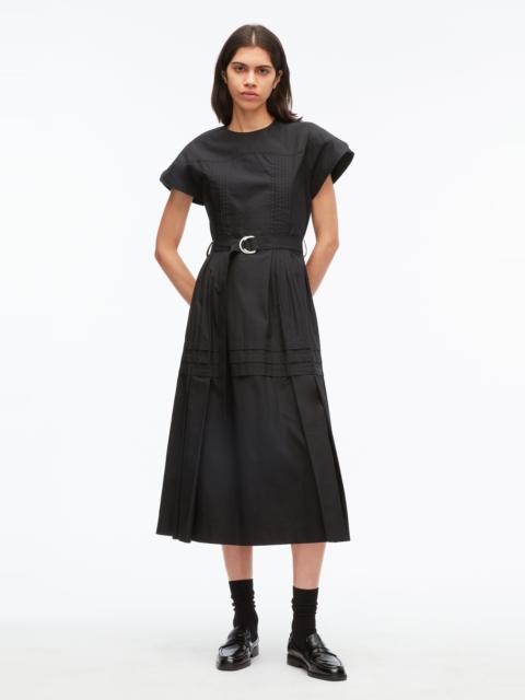 3.1 Phillip Lim Pleated Poplin Tulip Dress
