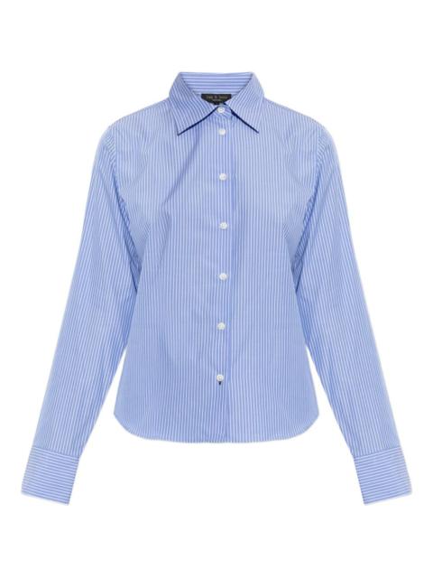 rag & bone striped buttoned shirt