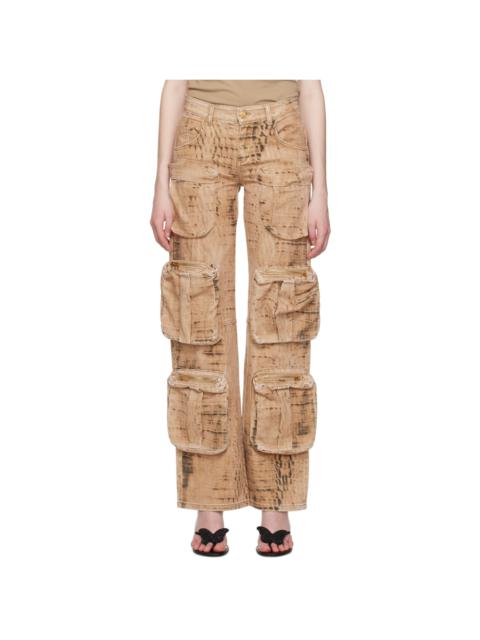 Tan Camouflage Trousers