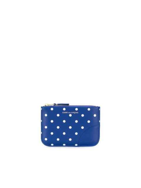 dotted pattern wallet