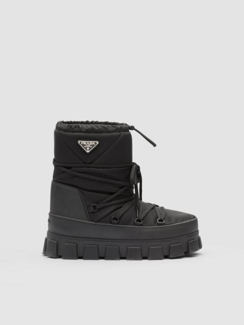 Prada Nylon gabardine après ski booties