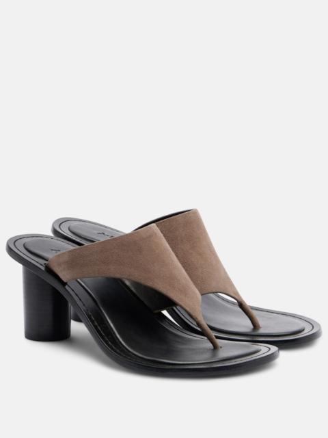 A.EMERY Hardie suede thong sandals