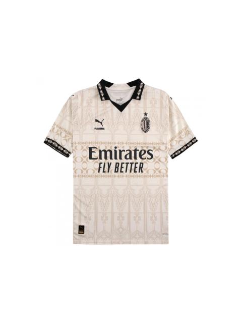 PUMA Puma x Pleasures AC Milan 2023/24 Light Version Authentic Jersey (Imported Version) Multicolor
