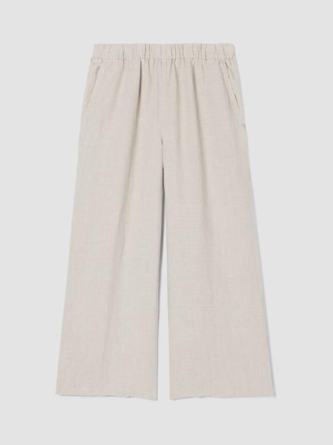 EILEEN FISHER Organic Linen Wide-Leg Pant