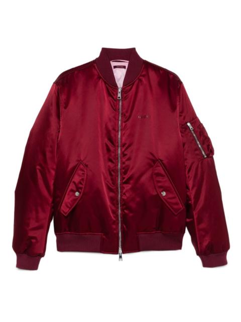 GUCCI satin bomber jacket