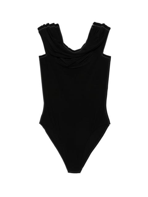 NORMA KAMALI draped bodysuit