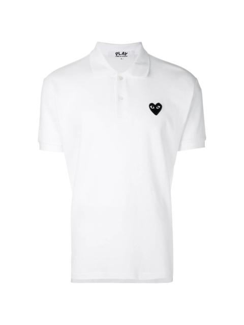 Heart logo polo shirt