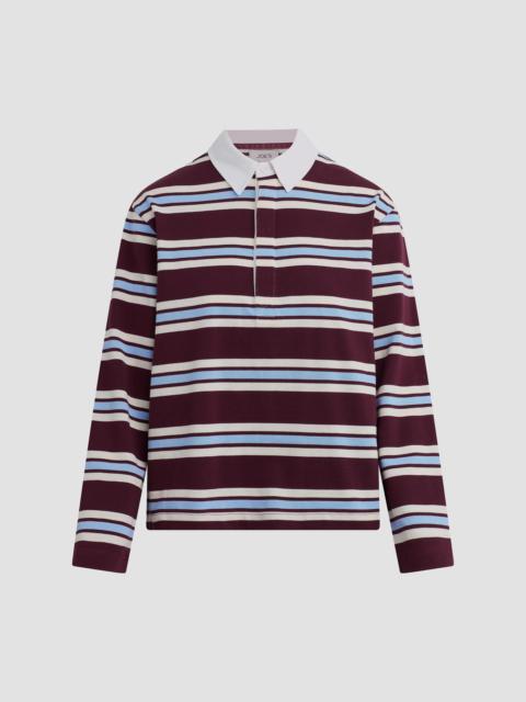 Joe's Jeans Women's The Dylan Rugby Shirt - Oxblood Sky Rugby