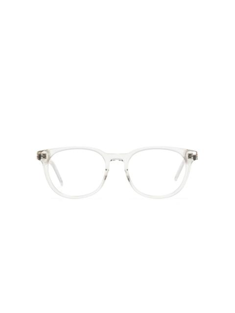 SAINT LAURENT transparent-frame design glasses