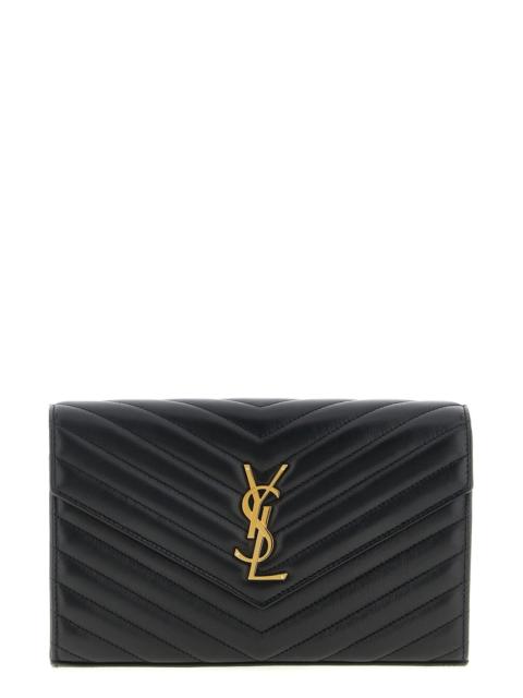 SAINT LAURENT 'Cassandre' wallet on chain