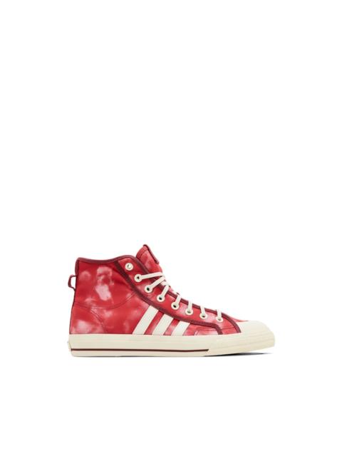 adidas hi rf stripes sneakers