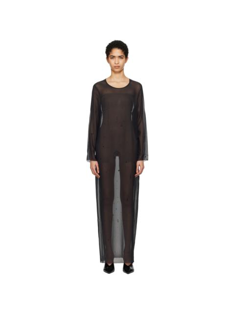 CORDERA Black Second Skin Maxi Dress