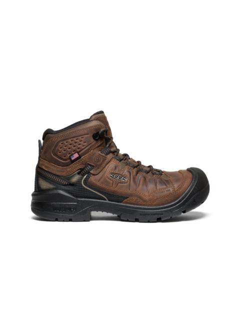 KEEN Men's Targhee IV Waterproof Work Boot (Carbon Toe)