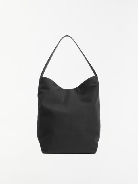 The Row Large Canvas N/S Tote — Black