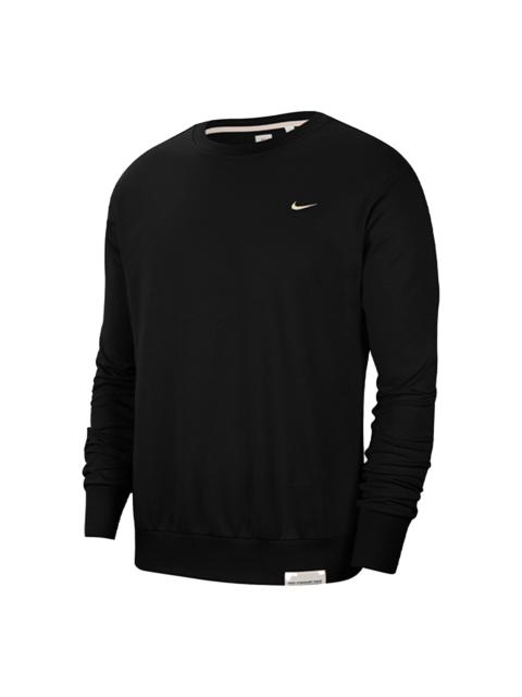 Nike Standard Issue Dri-FIT Crew Neck Sweatshirt Black CK6359-010