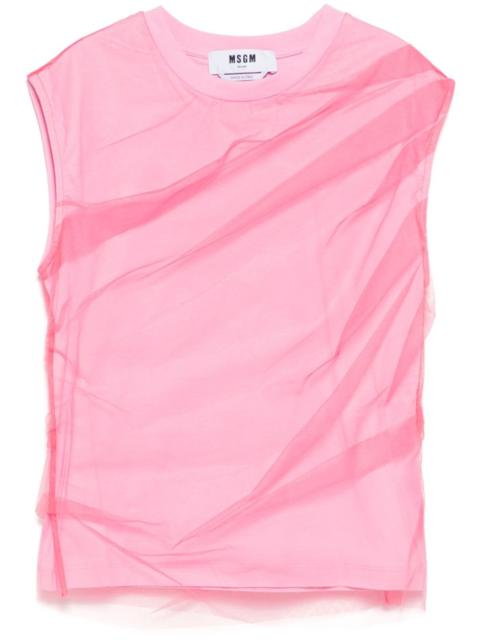 MSGM mesh detailing top